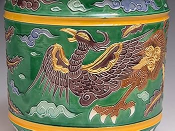 Ｓ２４６ 水指 『祥瑞花鳥画』『叶松谷造』『桃摘み』共箱 茶道具 S246 水指 『祥瑞花鳥画』『叶松谷造』『桃摘み』共箱